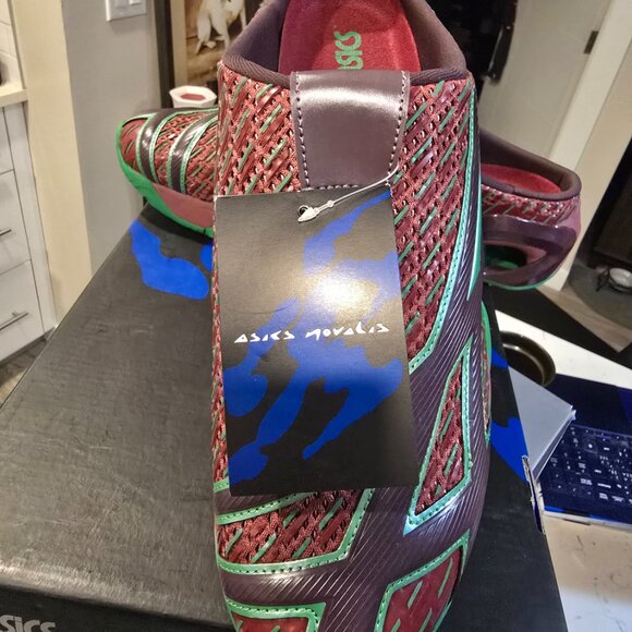 Size 12 - ASICS Kiko Kostadinov x Novalis Gel Styrax Dahlia Bright Green NEW - Picture 2 of 14